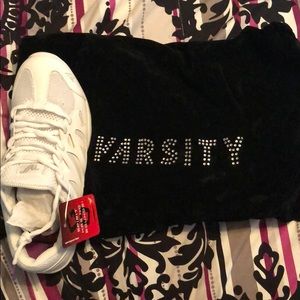 White cheer shoes